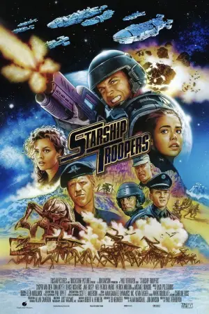 Poster to the movie "Starship Troopers" #605231