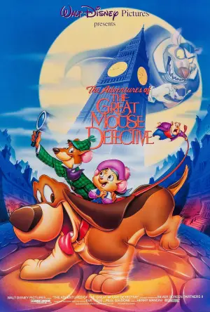 Poster to the movie "The Great Mouse Detective" #676671