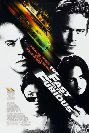 Poster to the movie "The Fast and the Furious" #782440