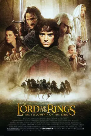 Poster to the movie "The Lord of the Rings: The Fellowship of the Ring" #747866