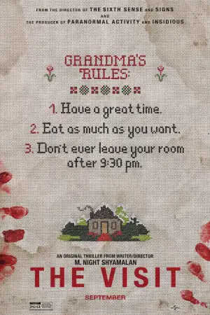 Poster to the movie "The Visit" #692620