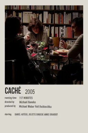 Poster to the movie "Caché" #938527