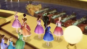 Backdrop to the movie "Barbie in The 12 Dancing Princesses" #862623