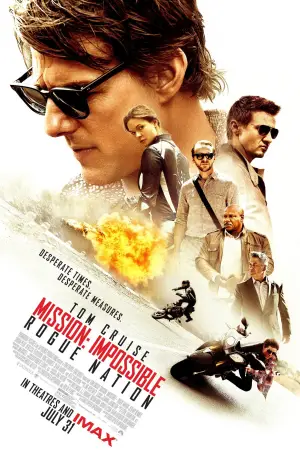 Poster to the movie "Mission: Impossible - Rogue Nation" #591350