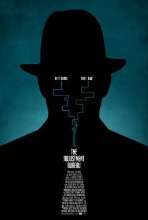 Poster to the movie "The Adjustment Bureau" #653336