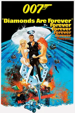 Poster to the movie "Diamonds Are Forever" #683802