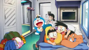 Backdrop to the movie "Doraemon the Movie: New Nobita and the Castle of the Undersea Devil" #533077