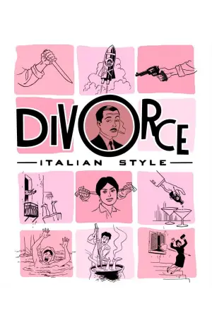 Poster to the movie "Divorce Italian Style" #752530