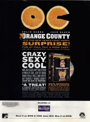 Poster to the movie "Orange County" #308744