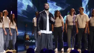 Backdrop to the movie "La fête de la chanson française - 20 ans d