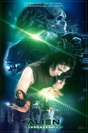 Poster to the movie "Alien Resurrection" #600631