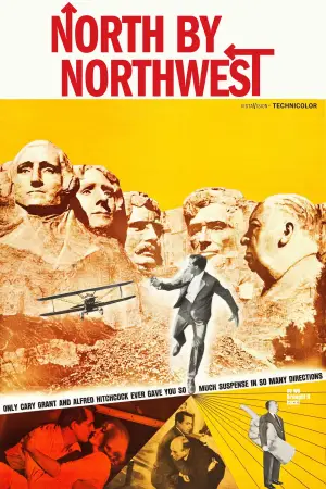 Poster to the movie "North by Northwest" #672576