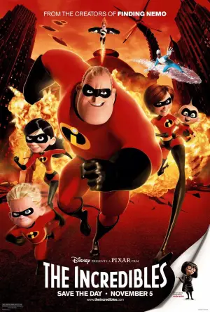 Poster to the movie "The Incredibles" #768903