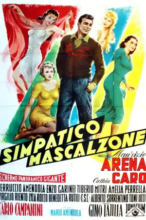 Movie poster "Simpatico mascalzone"