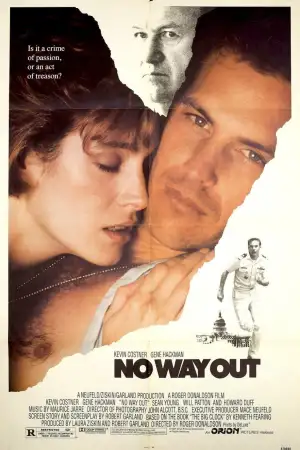 Poster to the movie "No Way Out" #876238