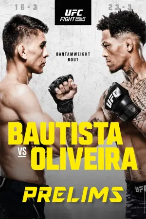Poster to the movie "UFC Fight Night 266: Bautista vs. Oliveira" #573519