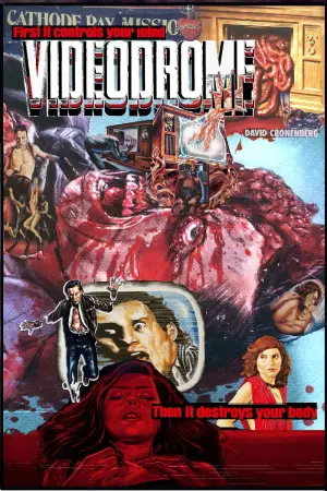 Poster to the movie "Videodrome" #694396