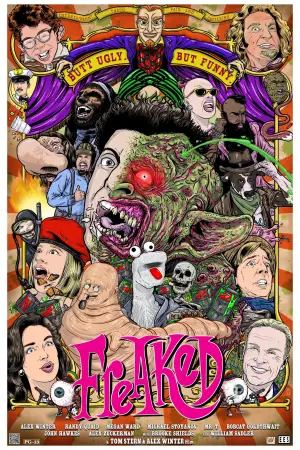 Poster to the movie "Freaked" #621906