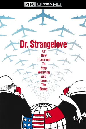 Poster to the movie "Dr. Strangelove or: How I Learned to Stop Worrying and Love the Bomb" #85433