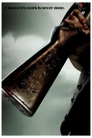 Poster to the movie "Inglourious Basterds" #556765