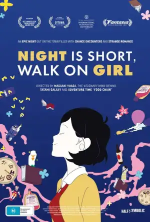 Poster to the movie "Night Is Short, Walk On Girl" #811730