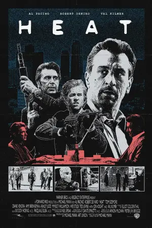 Poster to the movie "Heat" #752365