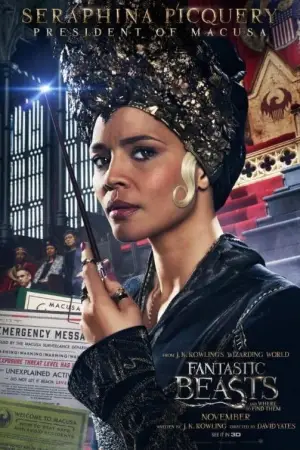 Poster to the movie "Fantastic Beasts and Where to Find Them" #590619
