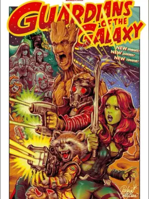 Poster to the movie "Guardians of the Galaxy" #837647