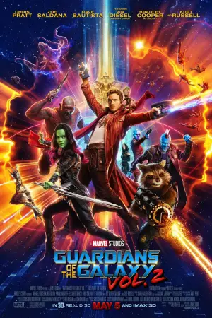 Poster to the movie "Guardians of the Galaxy Vol. 2" #549709