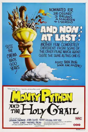 Poster to the movie "Monty Python and the Holy Grail" #665109