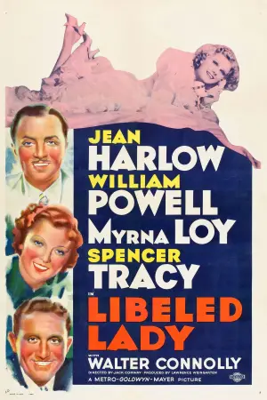 Poster to the movie "Libeled Lady" #706533