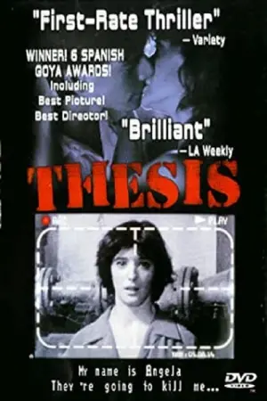 Poster to the movie "Thesis" #215195