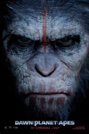 Poster to the movie "Dawn of the Planet of the Apes" #596990
