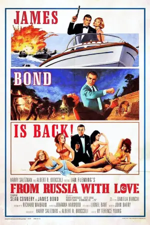 Poster to the movie "From Russia with Love" #624471