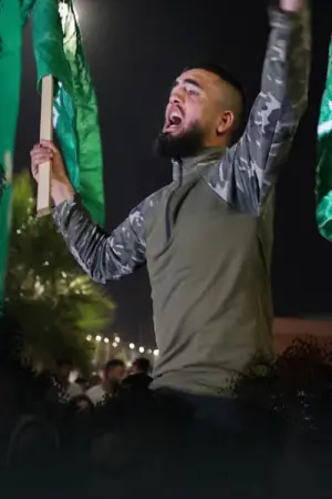 Poster to the movie "Hamas, la fabrique d