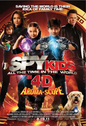 Poster to the movie "Spy Kids: All the Time in the World" #861535