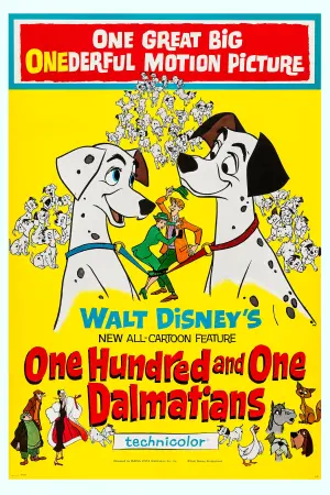Poster to the movie "One Hundred and One Dalmatians" #30969