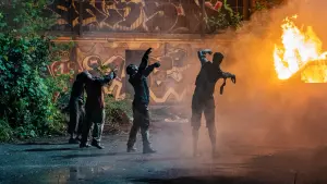 Backdrop to the movie "Unhuman" #408010