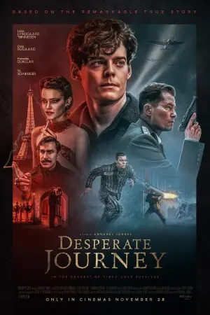 Poster to the movie "Desperate Journey" #936167