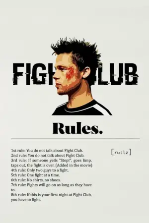 Poster to the movie "Fight Club" #797134