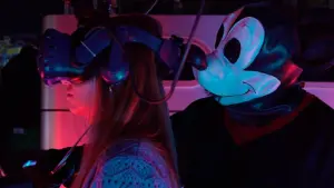 Backdrop to the movie "Mickey