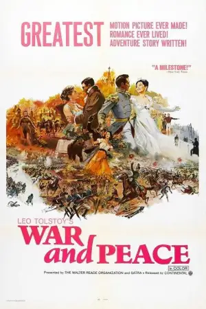 Poster to the movie "War and Peace" #817483