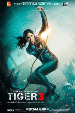 Poster to the movie "Tiger 3" #947095