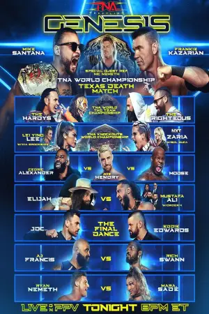 Movie poster "TNA Genesis 2026"