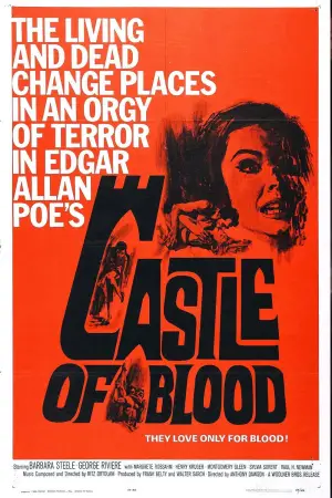 Poster to the movie "Castle of Blood" #647144