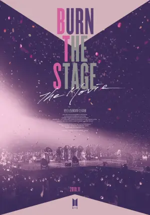 Poster to the movie "Burn the Stage: The Movie" #808152