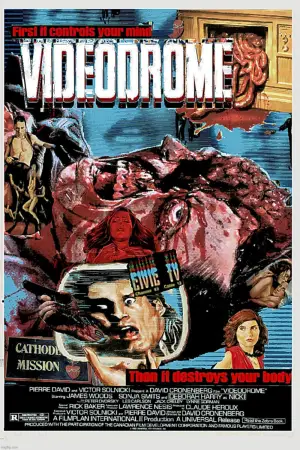 Poster to the movie "Videodrome" #694398
