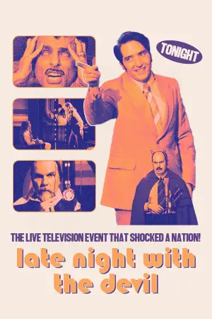 Poster to the movie "Late Night with the Devil" #583354