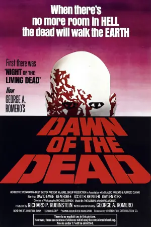 Poster to the movie "Dawn of the Dead" #156105