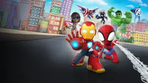 Backdrop to the movie "Spidey and Iron Man: Avengers Team Up!" #867913